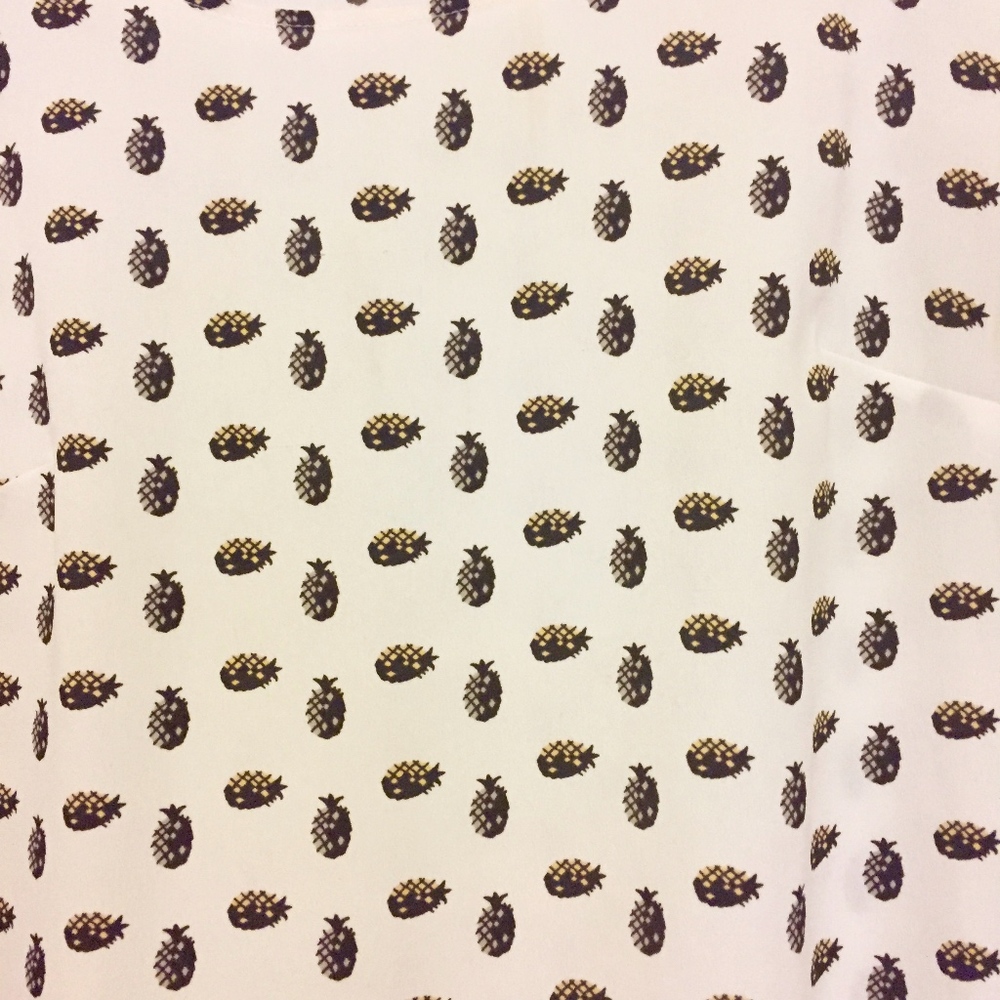 pineapple print blouse - Picture 4 of 5